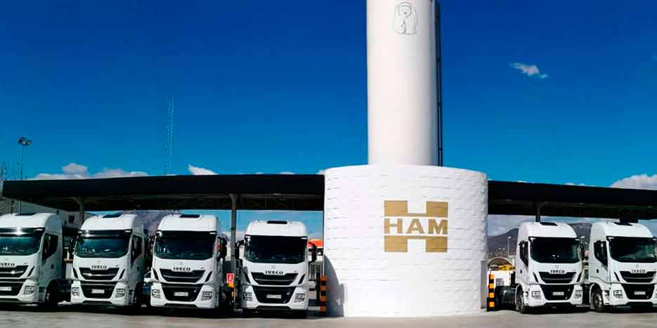 Grupo HAM cuenta con una amplía red de estaciones de servicio que permiten repostar gas natural comprimido y gas natural licuado