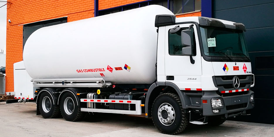 Vakuum ofrece cisternas de reparto para la distribución de gases industriales y la pequeña distribución de GNL